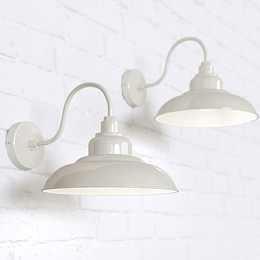Clay White Wall Light