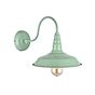 Argyll Industrial Wall Light Chalk Mint Green - Soho Lighting