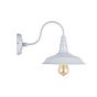 Argyll Industrial Wall Light Pale Grey