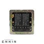 Soho Fusion Bronze & Brushed Brass 2 Gang Intelligent Trailing Dimmer Screwless 150W LED (300w Halogen/Incandescent)