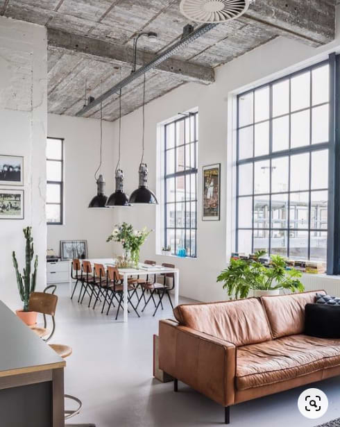 Industrial Chic Decor Living Room Ideas