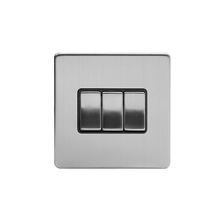 3 Gang 2-Way Rocker Switches