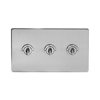 3 Gang Toggle Light Switches