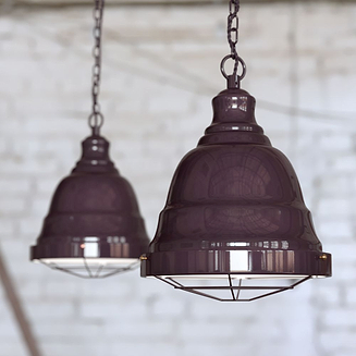 Burgundy Pendant Lights