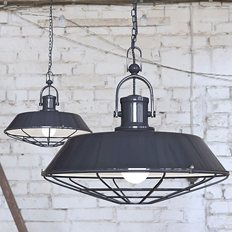 Caged Pendant Lights