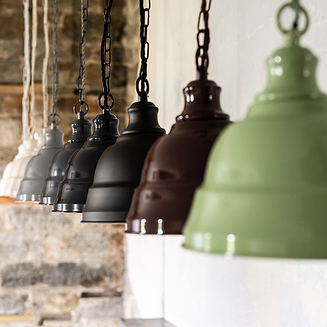 Painted Pendant Lights
