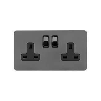 Soho Premium Flat Plate Black Nickel