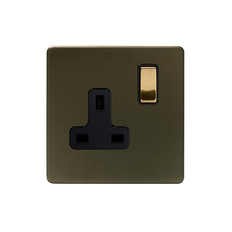 Soho Lighting Bronze & Brushed Brass