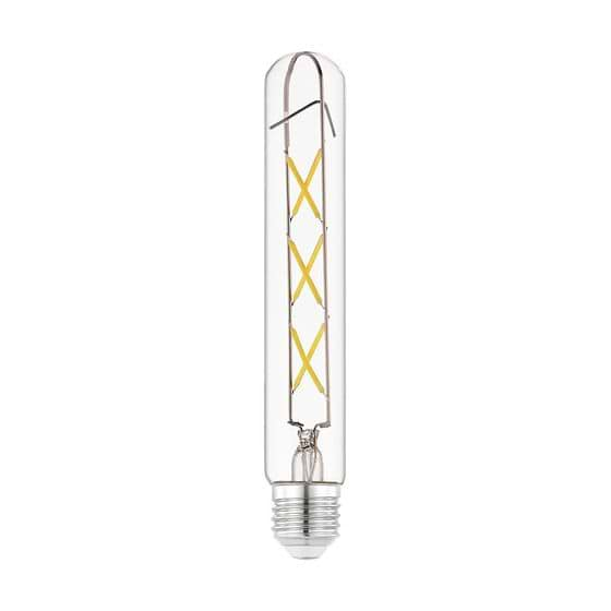 Eglo LED E27 Clear T30 Decorative Filament LED  Bulb 4W 2700K - 8 Pack