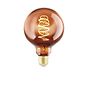 Eglo LED E27 Copper Vap G95 Spiral Dimmable LED  Bulb 4W 2000K - 4 Pack