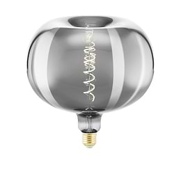 Eglo LEDE27 Chrome Vap Apple Spiral Dimmable LED Bulb 4W 2200K