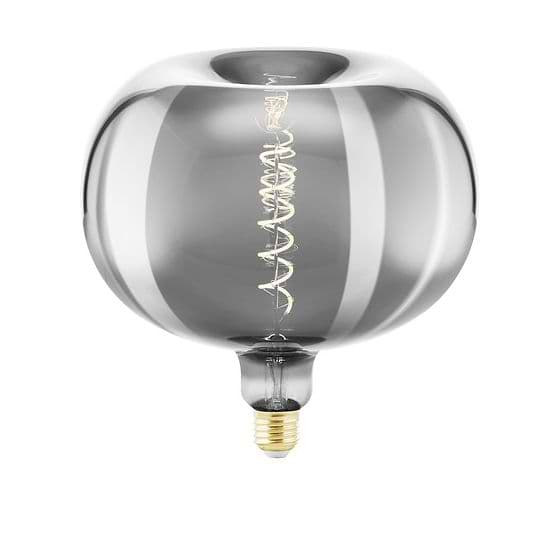 Eglo LEDE27 Chrome Vap Apple Spiral Dimmable LED Bulb 4W 2200K