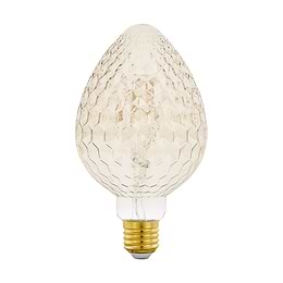 Eglo LED  E27 Vintage Honeycomb B95 Dimmable LED  Bulb 2.5W 2200K - 4 Pack
