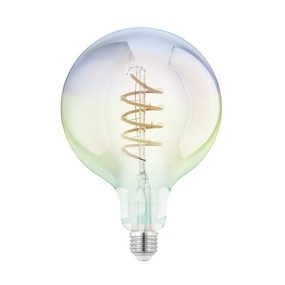 Eglo LEDE27 Iridescent Round G150 Spiral LED Bulb 3W 2200K