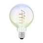 Eglo LED E27 Iridescent Globe G95 Spiral LED  Bulb 4W 2000K - 4 Pack