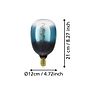 Eglo LEDE27 Blue Ombre T120 Spiral Dimmable LED Bulb 4W 2000K