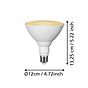 Eglo LED E27 White PAR38 Grow Light LED  Bulb 16W 1700K - 4 Pack