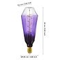 Eglo LEDE27 Violet Ombre T100 Spiral Dimmable LED Bulb 4W 1800K