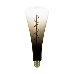 Eglo LEDE27 Brown Ombre T110 Spiral Dimmable LED Bulb 4W 1700K