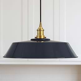 Navy Blue Breakfast Bar Pendant Light