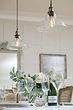 Soho Lighting Romilly Edison Industrial Clear Glass Step Breakfast Bar Pendant Light