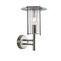 Saxby York Cylindrical Steel wall IP44 60W Wall Light