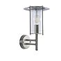 Saxby York Cylindrical Steel wall IP44 60W Wall Light