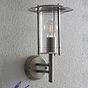 Saxby York Cylindrical Steel wall IP44 60W Wall Light