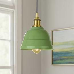 Mint Green Small Pendant Light