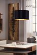 Eglo MASERLO Black & Gold Large Round Pendant Light