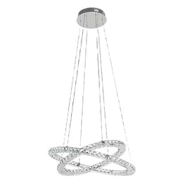 Eglo Varrazo Chrome LED Pendant Light 4000K