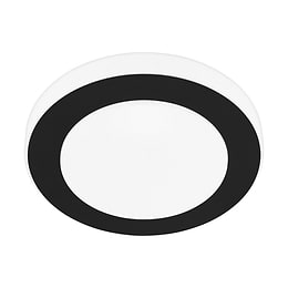 Eglo LED Carpi IP44 Black & White Bathroom Light