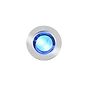 Saxby Ikon Round Stainless Steel Blue IP68 Decking Lights