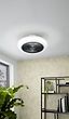 Eglo SAYULITA White & Black Ceiling Fan w Tuneable LED Light