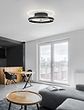 Eglo MARINELLA Matt Black Ceiling Fan With LED Light