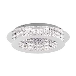 Eglo Principe Chrome LED Ceiling Light 3000K