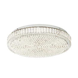  Eglo Balparda Large Chrome LED Ceiling Light 4000K