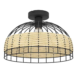 Eglo Anwick Black E27 Ceiling Light