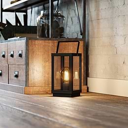 Eglo Bradford 1 Black E27 Table Light