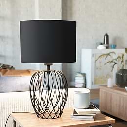 Eglo Nimlet Black E27 Table Light