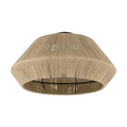 Eglo Alderney Black E27 Ceiling Light