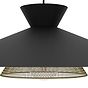 Eglo Grizedale Single Black Brass E27 Pendant Light