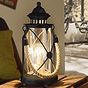 Eglo BRADFORD Black Classic Lantern Table Light