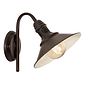 Eglo STOCKBURY Conical Brown Wall Light