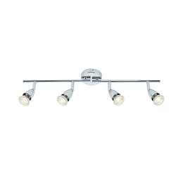 Saxby Amalfi 4 Light chrome 35W Spotlight Bar