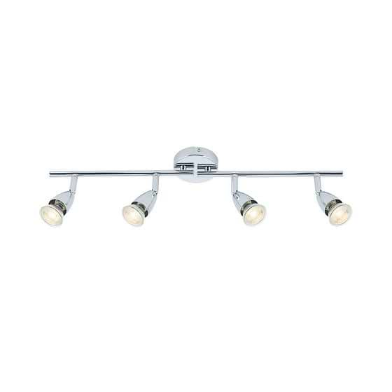 Saxby Amalfi 4 Light chrome 35W Spotlight Bar