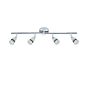 Saxby Amalfi 4 Light chrome 35W Spotlight Bar