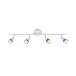 Saxby Amalfi 4 Light white 35W Spotlight Bar