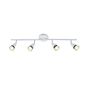 Saxby Amalfi 4 Light white 35W Spotlight Bar