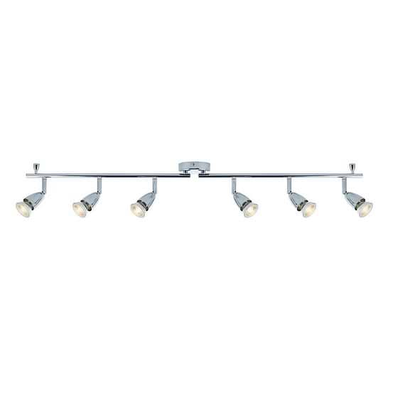 Saxby Amalfi 6 Light chrome 35W Spotlight Bar